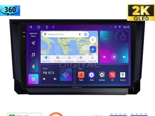 LM Digital - LM ZD8391 GPS Οθόνη OEM Multimedia Αυτοκινήτου για Mazda CX9 2006 > 2013 (CarPlay/AndroidAuto/BT/GPS/WIFI/GPRS)