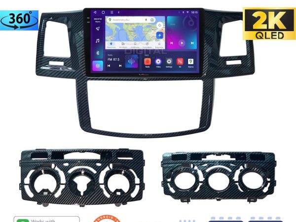 LM Digital - LM ZD8821 GPS Οθόνη OEM Multimedia Αυτοκινήτου για TOYOTA HILUX 2005>2016 (CarPlay/AndroidAuto/BT/GPS/WIFI/GPRS)