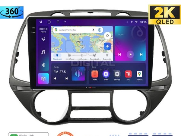 LM Digital - LM ZD8837 GPS Οθόνη OEM Multimedia Αυτοκινήτου για Hyundai i20 2008 > 2014 (CarPlay/AndroidAuto/BT/GPS/WIFI/GPRS)