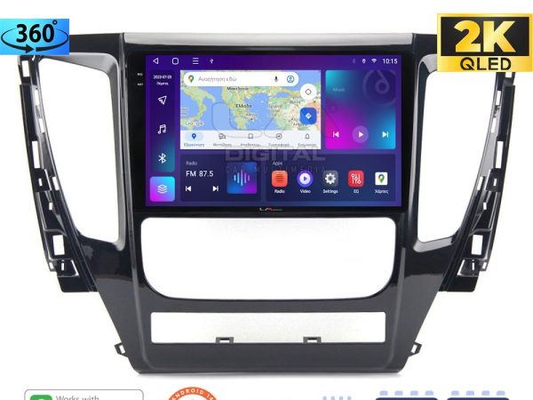 LM Digital - LM ZD8992 GPS Οθόνη OEM Multimedia Αυτοκινήτου για Mitsubishi Pajero 2014> (CarPlay/AndroidAuto/BT/GPS/WIFI/GPRS)
