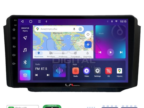 LM Digital - LM ZE8013 GPS Οθόνη OEM Multimedia Αυτοκινήτου για Ssangyong Rexton 2002>2006 (CarPlay/AndroidAuto/BT/GPS/WIFI/GPRS)