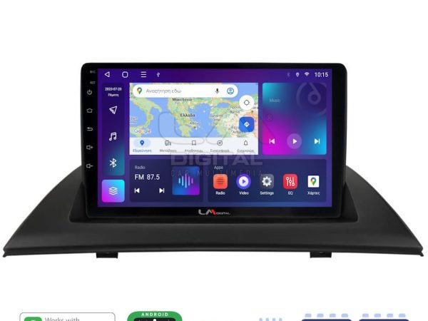 LM Digital - LM ZE8103 GPS Οθόνη OEM Multimedia Αυτοκινήτου για BMW X3 2003 > 2010 (CarPlay/AndroidAuto/BT/GPS/WIFI/GPRS)