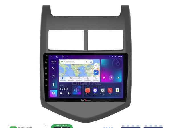 LM Digital - LM ZE8107 GPS Οθόνη OEM Multimedia Αυτοκινήτου για CHEVROLET AVEO 2012> (CarPlay/AndroidAuto/BT/GPS/WIFI/GPRS)