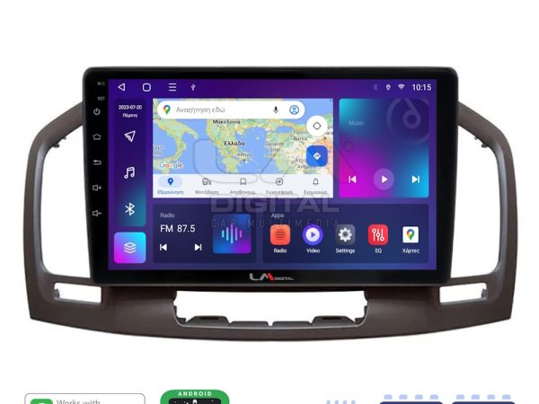 LM Digital - LM ZE8114C GPS Οθόνη OEM Multimedia Αυτοκινήτου για 0 (CarPlay/AndroidAuto/BT/GPS/WIFI/GPRS)