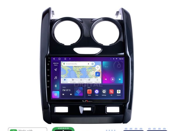 LM Digital - LM ZE8158 GPS Οθόνη OEM Multimedia Αυτοκινήτου για DACIA DUSTER 2013>2019 (CarPlay/AndroidAuto/BT/GPS/WIFI/GPRS)