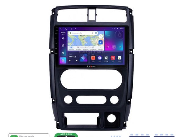 LM Digital - LM ZE8186 GPS Οθόνη OEM Multimedia Αυτοκινήτου για SUZUKI JIMNY 2007 > 2018   (CarPlay/AndroidAuto/BT/GPS/WIFI/GPRS)