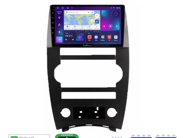 LM Digital - LM ZE8205 GPS Οθόνη OEM Multimedia Αυτοκινήτου για Jeep Commander 2007 > 2009 (CarPlay/AndroidAuto/BT/GPS/WIFI/GPRS)
