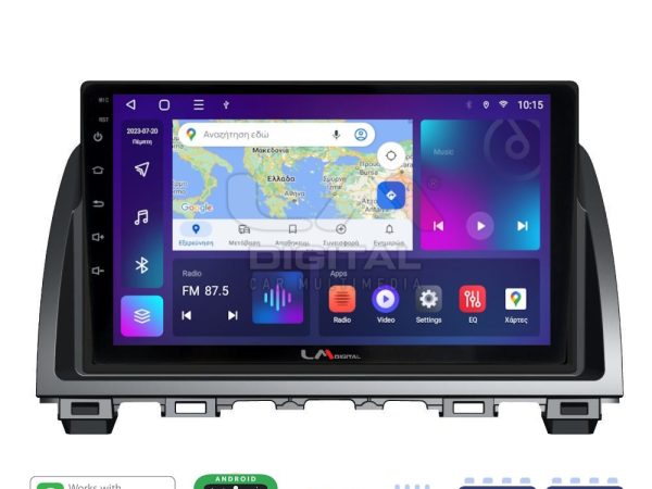 LM Digital - LM ZE8212 GPS Οθόνη OEM Multimedia Αυτοκινήτου για Mazda 6 2013 > 2017 (CarPlay/AndroidAuto/BT/GPS/WIFI/GPRS)