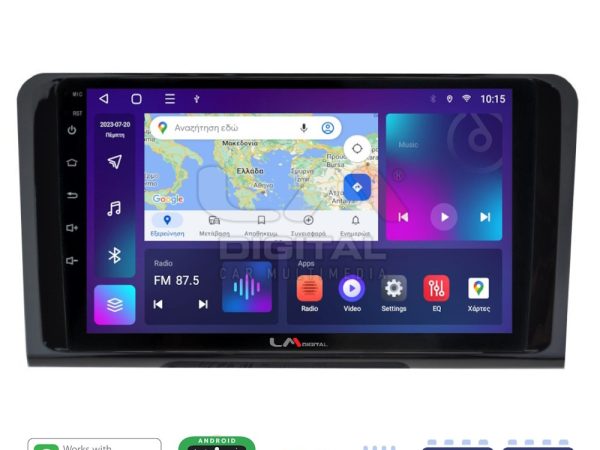 LM Digital - LM ZE8213 GPS Οθόνη OEM Multimedia Αυτοκινήτου για MERCEDES ML 2005>2011 (CarPlay/AndroidAuto/BT/GPS/WIFI/GPRS)