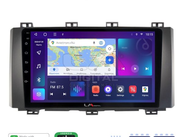 LM Digital - LM ZE8218 GPS Οθόνη OEM Multimedia Αυτοκινήτου για Seat Ateca 2016 (CarPlay/AndroidAuto/BT/GPS/WIFI/GPRS)