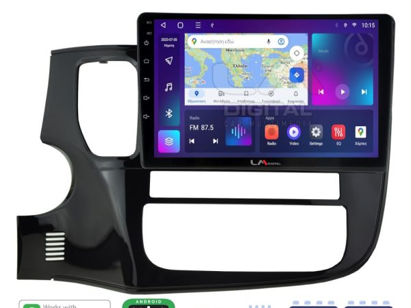 LM Digital - LM ZE8231 GPS Οθόνη OEM Multimedia Αυτοκινήτου για MITSUBISHI OUTLANDER  2013> (CarPlay/AndroidAuto/BT/GPS/WIFI/GPRS)