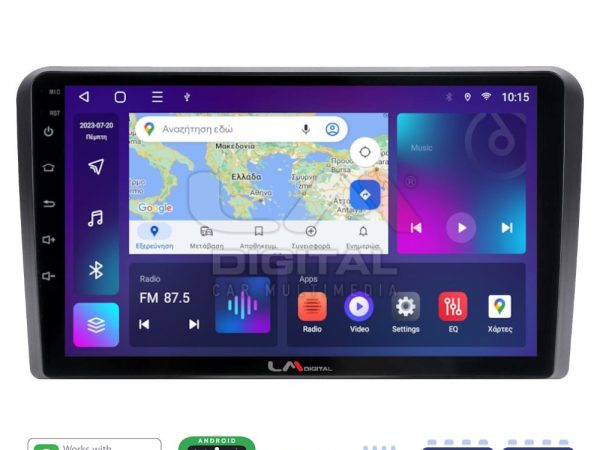 LM Digital - LM ZE8233 GPS Οθόνη OEM Multimedia Αυτοκινήτου για MITSUBIUSHI L200 2020> (CarPlay/AndroidAuto/BT/GPS/WIFI/GPRS)