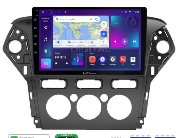 LM Digital - LM ZE8368 GPS Οθόνη OEM Multimedia Αυτοκινήτου για FORD MONDEO 2010 > 2013 (CarPlay/AndroidAuto/BT/GPS/WIFI/GPRS)