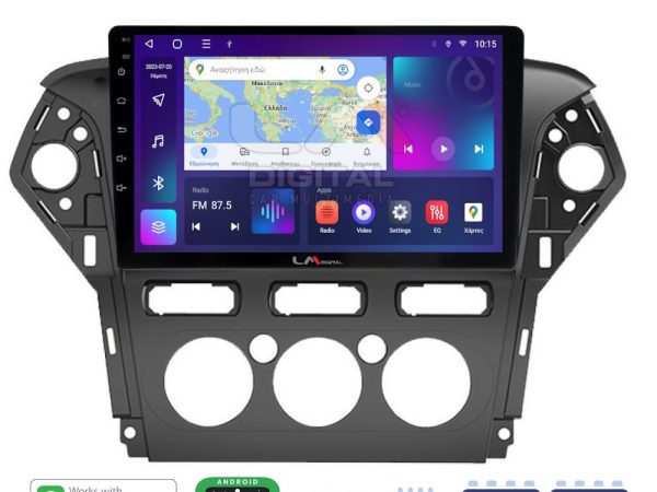 LM Digital - LM ZE8368C GPS Οθόνη OEM Multimedia Αυτοκινήτου για FORD MONDEO 2010 > 2013 (CarPlay/AndroidAuto/BT/GPS/WIFI/GPRS)