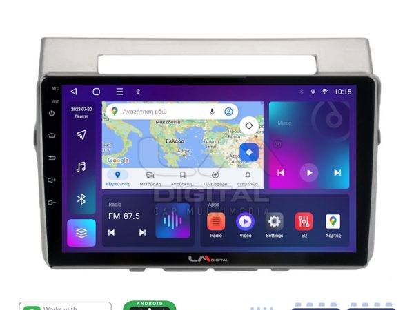 LM Digital - LM ZE8417 GPS Οθόνη OEM Multimedia Αυτοκινήτου για Toyota Corolla Verso 2004 > 2009 (CarPlay/AndroidAuto/BT/GPS/WIFI/GPRS)