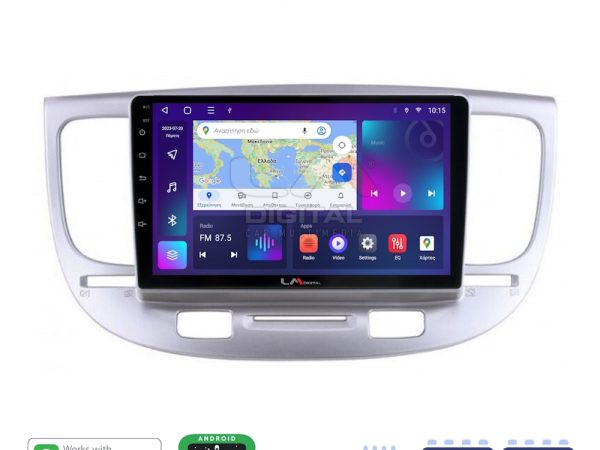 LM Digital - LM ZE8423 GPS Οθόνη OEM Multimedia Αυτοκινήτου για KIA RIO 2005>2011 (CarPlay/AndroidAuto/BT/GPS/WIFI/GPRS)