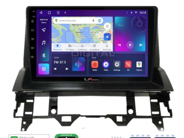 LM Digital - LM ZE8437 GPS Οθόνη OEM Multimedia Αυτοκινήτου για MAZDA 6 2002 > 2005 (CarPlay/AndroidAuto/BT/GPS/WIFI/GPRS)