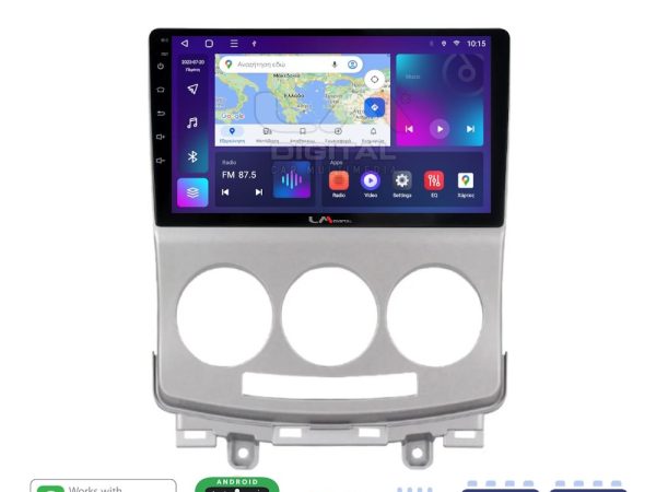 LM Digital - LM ZE8439 GPS Οθόνη OEM Multimedia Αυτοκινήτου για MAZDA 5 2004>2010 (CarPlay/AndroidAuto/BT/GPS/WIFI/GPRS)