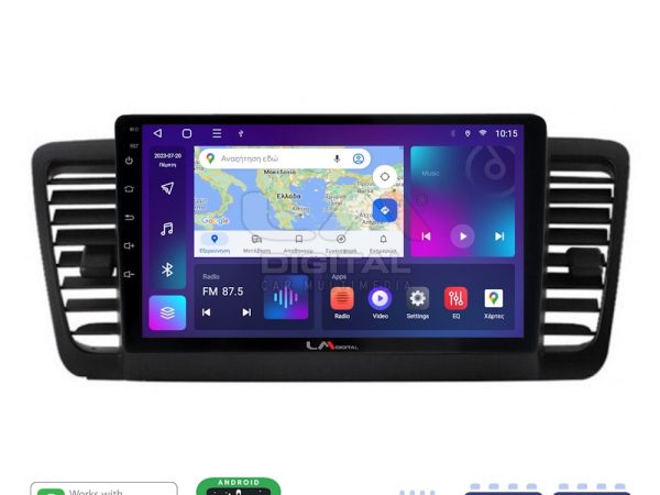 LM Digital - LM ZE8525 GPS Οθόνη OEM Multimedia Αυτοκινήτου για SUBARU LEGACY 2002> (CarPlay/AndroidAuto/BT/GPS/WIFI/GPRS)