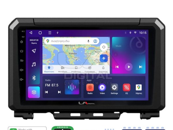 LM Digital - LM ZE8570 GPS Οθόνη OEM Multimedia Αυτοκινήτου για SUZUKI JIMNY 2018> (CarPlay/AndroidAuto/BT/GPS/WIFI/GPRS)