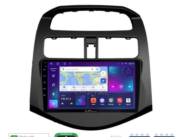LM Digital - LM ZE8589 GPS Οθόνη OEM Multimedia Αυτοκινήτου για DAEWOO SPARK 2009>2016 (CarPlay/AndroidAuto/BT/GPS/WIFI/GPRS)