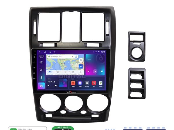 LM Digital - LM ZE8719 GPS Οθόνη OEM Multimedia Αυτοκινήτου για Hyundai Getz 2002 > 2013 (CarPlay/AndroidAuto/BT/GPS/WIFI/GPRS)