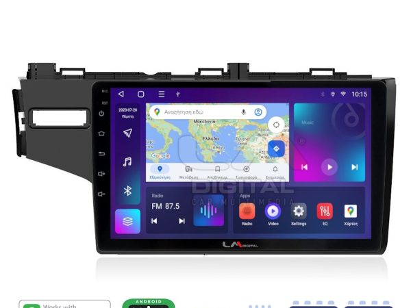 LM Digital - LM ZE8760 GPS Οθόνη OEM Multimedia Αυτοκινήτου για HONDA JAZZ 2013> (CarPlay/AndroidAuto/BT/GPS/WIFI/GPRS)