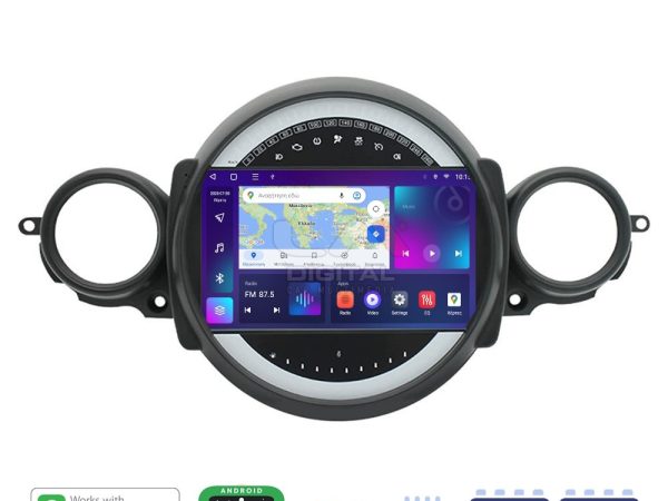 LM Digital - LM ZE8834 GPS Οθόνη OEM Multimedia Αυτοκινήτου για Mini Cooper '07>'14 Clubman 2007 > 2014 (CarPlay/AndroidAuto/BT/GPS/WIFI/GPRS)