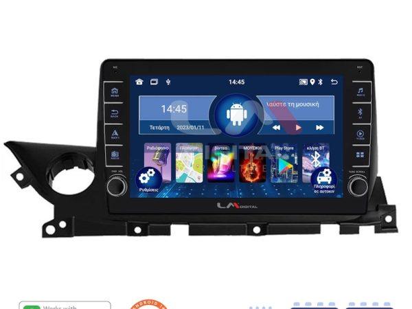 LM Digital - LM ZG4223 GPS Οθόνη OEM Multimedia Αυτοκινήτου για Mazda 6 2021> (CarPlay/AndroidAuto/BT/GPS/WIFI/GPRS)