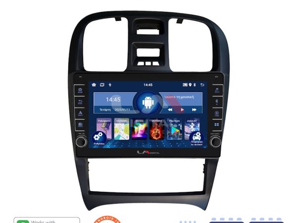 LM Digital - LM ZG4260 GPS Οθόνη OEM Multimedia Αυτοκινήτου για Hyundai Sonata 2000 > 2006 (CarPlay/AndroidAuto/BT/GPS/WIFI/GPRS)