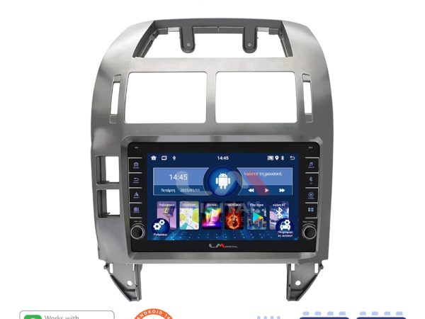 LM Digital - LM ZG4582S GPS Οθόνη OEM Multimedia Αυτοκινήτου για VW Polo 2002 > 2009 (CarPlay/AndroidAuto/BT/GPS/WIFI/GPRS)