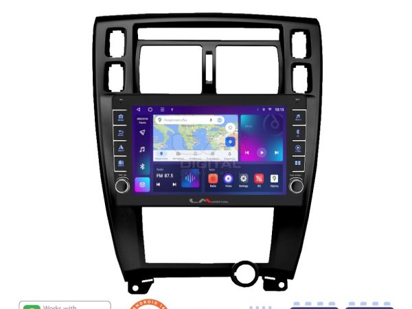 LM Digital - LM ZG8006B GPS Οθόνη OEM Multimedia Αυτοκινήτου για TUCSON 2004 > 2010 (CarPlay/AndroidAuto/BT/GPS/WIFI/GPRS)