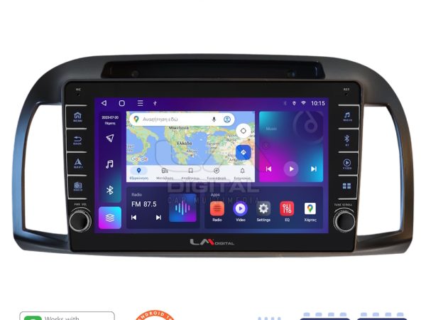 LM Digital - LM ZG8300B GPS Οθόνη OEM Multimedia Αυτοκινήτου για Nissan Micra 2002 > 2007 (CarPlay/AndroidAuto/BT/GPS/WIFI/GPRS)