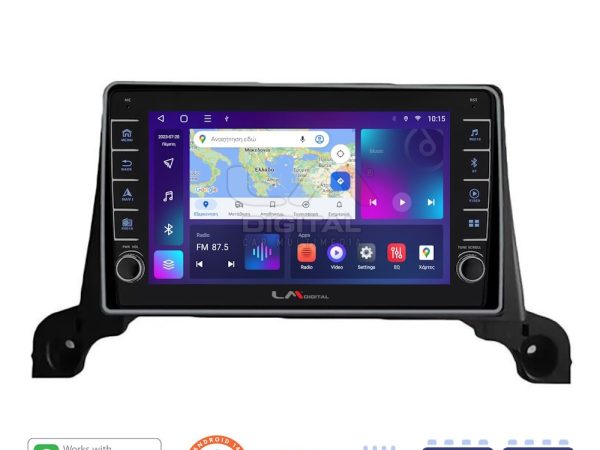 LM Digital - LM ZG8324 GPS Οθόνη OEM Multimedia Αυτοκινήτου για Peugeot 3008/5008 2016> (CarPlay/AndroidAuto/BT/GPS/WIFI/GPRS)