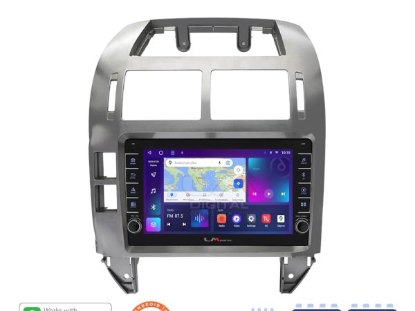 LM Digital - LM ZG8582S GPS Οθόνη OEM Multimedia Αυτοκινήτου για VW Polo 2002 > 2009 (CarPlay/AndroidAuto/BT/GPS/WIFI/GPRS)