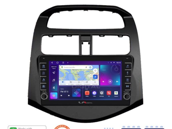 LM Digital - LM ZG8589 GPS Οθόνη OEM Multimedia Αυτοκινήτου για DAEWOO SPARK 2009>2016 (CarPlay/AndroidAuto/BT/GPS/WIFI/GPRS)