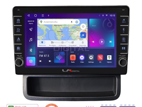 LM Digital - LM ZG8893 GPS Οθόνη OEM Multimedia Αυτοκινήτου για Opel Vivaro - Renault Trafic - Nissan Primastar 2010 > 2014 (CarPlay/AndroidAuto/BT/GPS/WIFI/GPRS)
