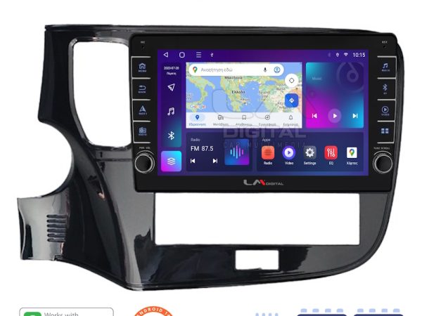 LM Digital - LM ZG8894 GPS Οθόνη OEM Multimedia Αυτοκινήτου για Mitsubishi Outlander 2020 > (CarPlay/AndroidAuto/BT/GPS/WIFI/GPRS)