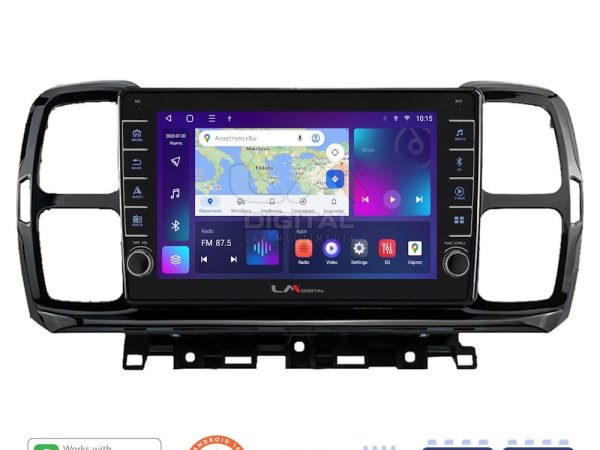 LM Digital - LM ZG8996 GPS Οθόνη OEM Multimedia Αυτοκινήτου για Citroen C5 AirCross 2017 > 2021 (CarPlay/AndroidAuto/BT/GPS/WIFI/GPRS)