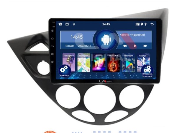 LM Digital - LM ZL4236 GPS Οθόνη OEM Multimedia Αυτοκινήτου για Ford Focus 1998 > 2004 (BT/GPS/WIFI/GPRS)