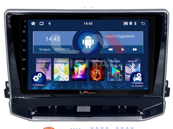 LM Digital - LM ZL4263 GPS Οθόνη OEM Multimedia Αυτοκινήτου για Jeep Compass 2023> (BT/GPS/WIFI/GPRS)