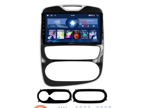 LM Digital - LM ZL4321 GPS Οθόνη OEM Multimedia Αυτοκινήτου για Renault Clio 2016-2018 (BT/GPS/WIFI)