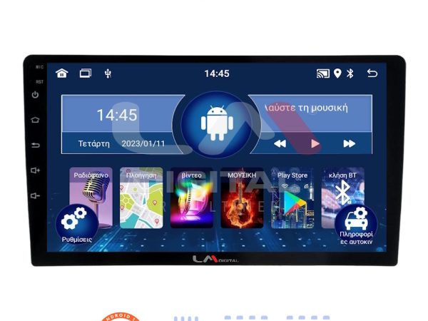 LM Digital - LM ZL4365 GPS Οθόνη OEM Multimedia Αυτοκινήτου για Ford Transit Custom 2013 > 2019 (BT/GPS/WIFI/GPRS)