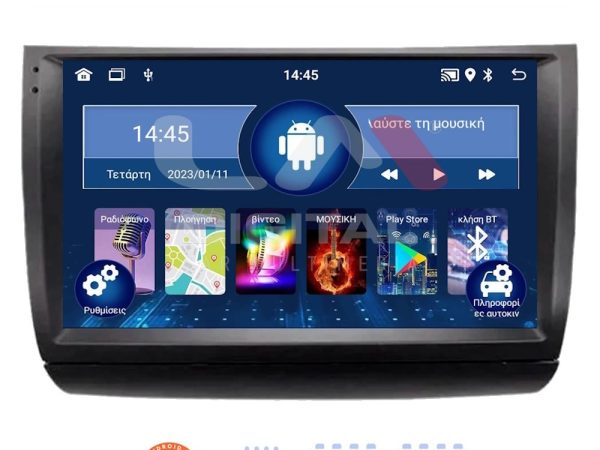 LM Digital - LM ZL4481 GPS Οθόνη OEM Multimedia Αυτοκινήτου για Toyota Prius 2002 > 2009 (BT/GPS/WIFI/GPRS)