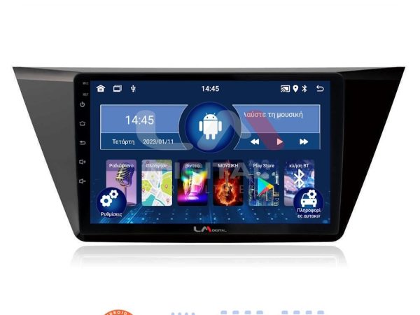 LM Digital - LM ZL4522 GPS Οθόνη OEM Multimedia Αυτοκινήτου για VW TOURAN 2016> (BT/GPS/WIFI)