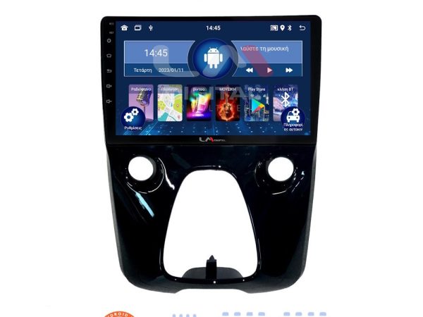 LM Digital - LM ZL4564 GPS Οθόνη OEM Multimedia Αυτοκινήτου για Aygo & C1 & 107 14> (BT/GPS/WIFI)