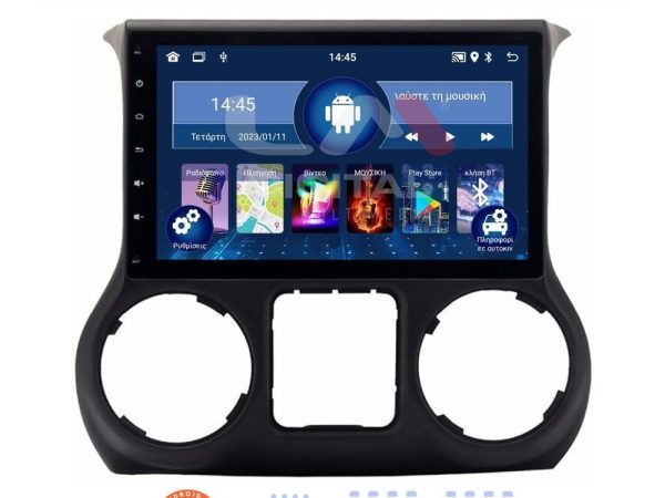 LM Digital - LM ZL4745 GPS Οθόνη OEM Multimedia Αυτοκινήτου για JEEP WRANGLER 2011>2018 (BT/GPS/WIFI)