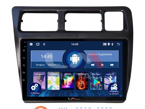 LM Digital - LM ZL4910 GPS Οθόνη OEM Multimedia Αυτοκινήτου για Toyota Corolla 1992 > 1997 (BT/GPS/WIFI/GPRS)