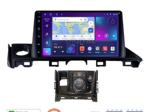 LM Digital - LM ZN4214 GPS Οθόνη OEM Multimedia Αυτοκινήτου για Mazda 6 2017 > 2020 (CarPlay/AndroidAuto/BT/GPS/WIFI/GPRS)