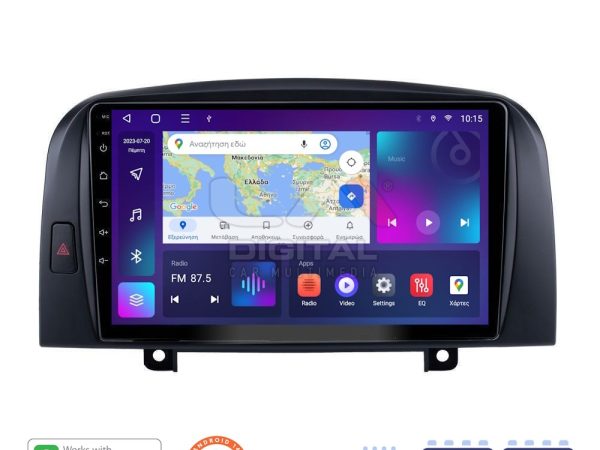 LM Digital - LM ZN4247 GPS Οθόνη OEM Multimedia Αυτοκινήτου για Hyundai Sonata 2006 > 2009 (CarPlay/AndroidAuto/BT/GPS/WIFI/GPRS)